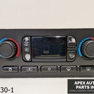 OEM 2000-2006 Chevrolet Tahoe 5.3L DIGITAL AC HEATER CLIMATE CONTROL