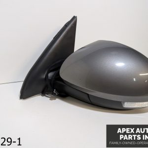 OEM 2009-2011 Volkswagen Tiguan 2.0L Left Driver Side Gray Door Mirror Power