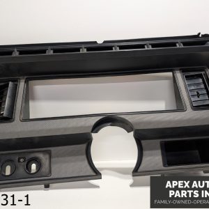 OEM 1980-1986 Ford Bronco 5.0L Woodgrain Dash Dashboard Trim Cluster Bezel