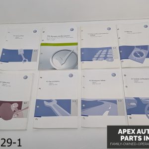 OEM 2009-2011 Volkswagen Tiguan 2.0L  owners manuals w case