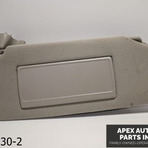 OEM 2000-2006 Chevrolet Tahoe 5.3L Sun Visor Passenger Right Gray