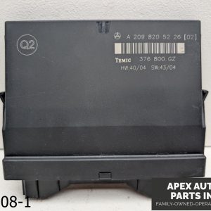 OEM 2006-2009 Mercedes CLK350 3.5L TEMIC CONTROL MODULE