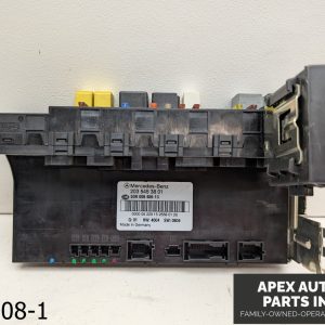 OEM 2006-2009 Mercedes CLK350 3.5L Rear Trunk SAM Fuse Relay Box Assembly