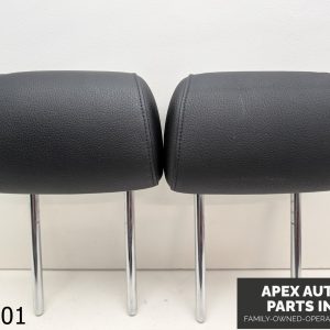 OEM 2011-2013 BMW 535i 3.0L Front Left Right Headrest Head Rest Black