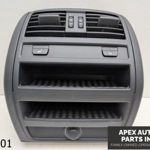 OEM 2011-2013 BMW 535i 3.0L Center Console Rear Back Air Vent Grille