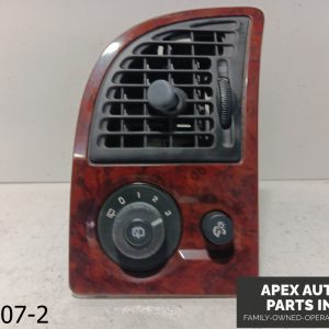 OEM 2005-2008 Saab 9-7X FRONT LEFT DRIVER SIDE A/C HEATER AIR VENT W/ REAR WIPER