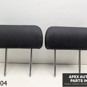 OEM 2007-2010 BMW X3 3.0L Headrest Set 2nd Row Head Rest Pair Headrest Black