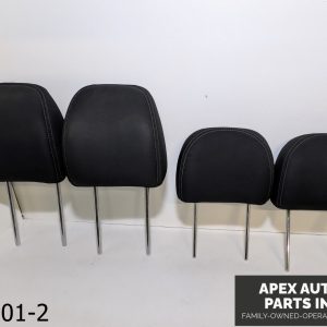 OEM 2017-2019 Kia Soul 2.0L Headrest Front & Back Black Full Set