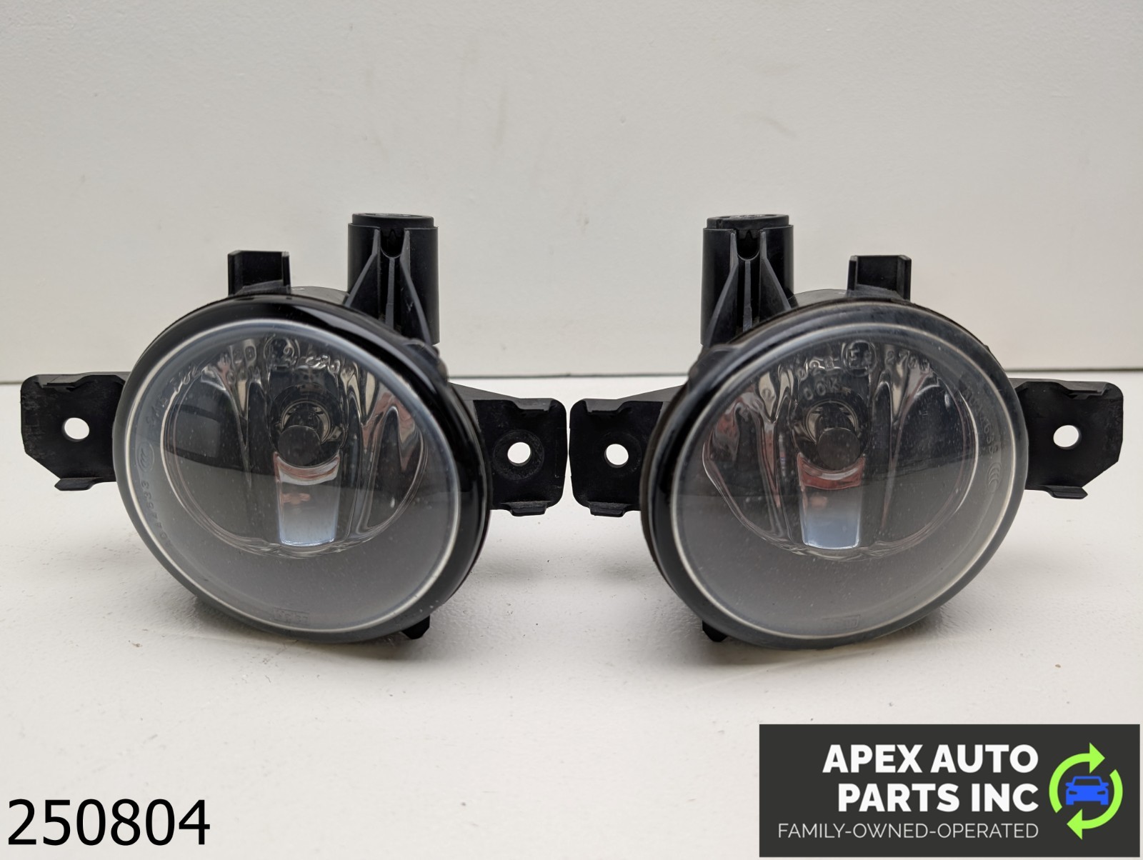 OEM 2007-2010 BMW X3 3.0L Fog Light Lamp PAIR