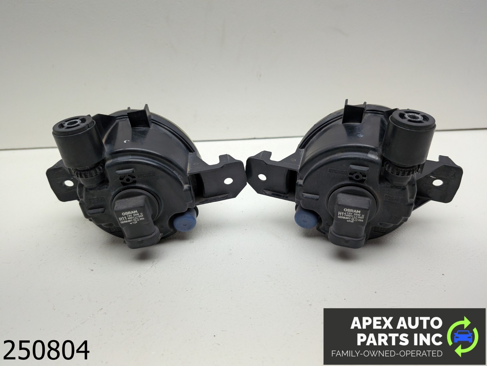 OEM 2007-2010 BMW X3 3.0L Fog Light Lamp PAIR - Image 4