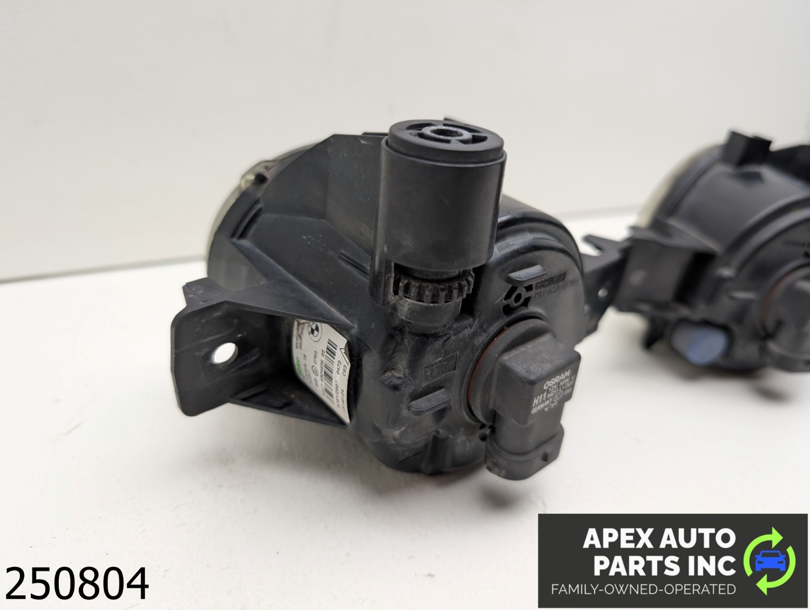 OEM 2007-2010 BMW X3 3.0L Fog Light Lamp PAIR - Image 6