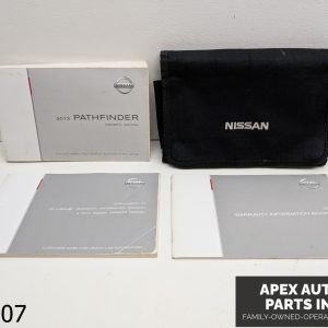 OEM 2013-2016 Nissan Pathfinder OWNERS OPERATORS MANUAL USER GUIDE W/ CASE