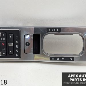OEM 2010-2012 Range Rover Sport 4.4L CENTER CONSOLE SHIFTER PANEL TERRAIN SWITCH