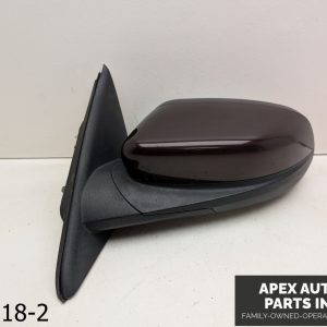 OEM 2010-2012 Ford Taurus 3.5L Left Driver Side View Power Door Mirror Black