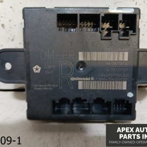 OEM 2008-2010 Chrysler Town & Country 3.8L Front Right Passenger Door Module