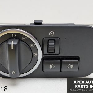 OEM 2010-2012 Range Rover Sport 4.4L HEADLIGHT LAMP CONTROL SWITCH BLACK