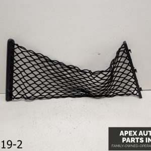 OEM 2007-2009 Mercedes E350 3.5L foot well storage cargo net screen pocket