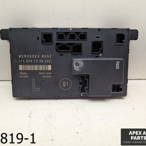 OEM 2007-2009 Mercedes E350 3.5L Front Left Side Door Controller Module