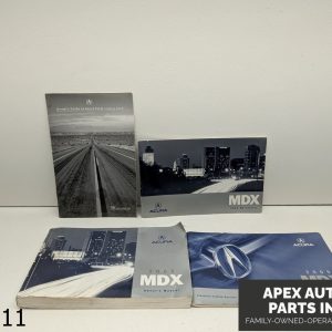 OEM 2004-2006 Acura MDX 3.5L Owner's Manual Black Holder Case Book Set