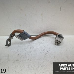 OEM 2002-2003 BMW 530i 3.0L Battery Grounding Cable Brown Negative Terminal
