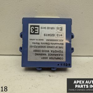 OEM 2007-2009 Lexus ES 350 3.5L Driver Park Assist Control Module