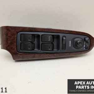 OEM 2004-2006 Acura MDX Left Driver Power Window Control Switch Assembly Wood