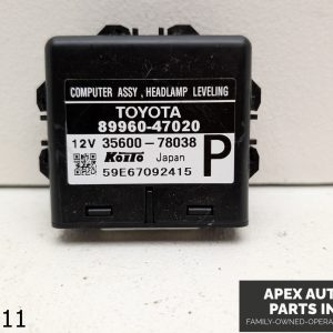 OEM 2004-2005 Toyota Prius 1.5L HEADLIGHT LAMP LEVELING CONTROL MODULE