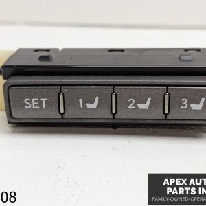 OEM 2007-2009 Lexus LS460 4.6L Memory Seat Switch