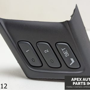 OEM 2009-2014 Acura TSX 2.4L DRIVER MEMORY SEAT CONTROL SWITCH