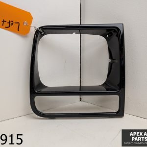 OEM 1997-2001 Jeep Grand Cherokee 4.0L Driver Left Headlight Trim Bezel