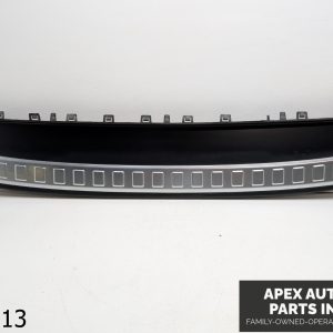 OEM 2014-2017 Fiat 500L 1.4L Rear Bumper Step Pad Molding w/ Chrome Trim
