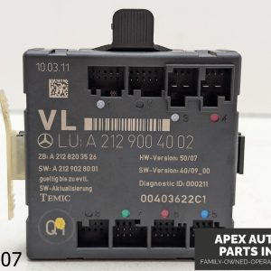 OEM 2008-2011 Mercedes C300 3.0L Front Left Side Door Control Module