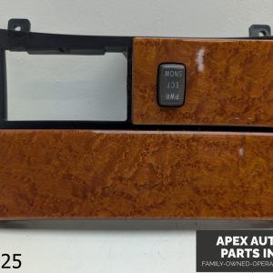 OEM 2001-2003 Lexus LS 430 WOODGRAIN DASH ASH COIN TRAY STORAGE CENTER CONSOLE
