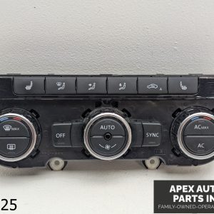 OEM 2012-2015 Volkswagen Passat 2.5L FRONT DASH A/C HEATER CLIMATE CONTROL PANEL