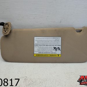 OEM 2016 Kia Sedona 3.3L PASSENGER SIDE RIGHT Sun Visor