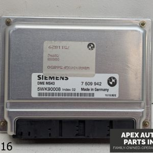 OEM 1997-2001 BMW 525i 2.5L Engine Computer Unit ECU