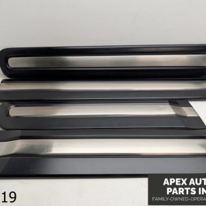 OEM 2014-2017 Fiat 500L 1.4L Front Rear Side Door Molding Trim 4 Pc Set