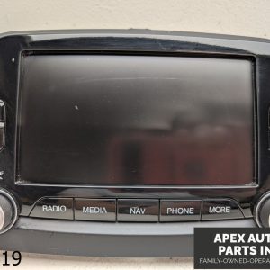 OEM 2014-2017 Fiat 500L 1.4L FRONT DASH NAVIGATION SCREEN MONITOR DISPLAY SCREEN