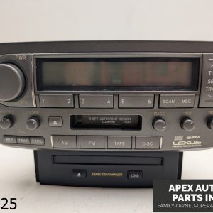 OEM 2001-2003 Lexus LS 430 4.3L CD RADIO STEREO RECIEVER UNIT