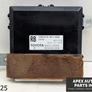 OEM 2001-2003 Lexus LS 430 4.3L Front Passenger Door Multiplex Computer Module