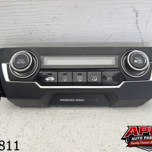OEM 2016 Honda Civic 1.6L  AC Heater Climate Control