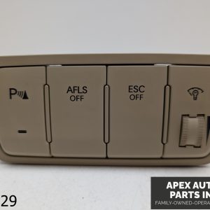 OEM 2009-2011 Hyundai Genesis 3.8L Parking Switch AFLS ESC Cluster Bright Switch
