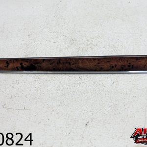 OEM 2010 Mercedes R350 3.5L Dash Woodgrain Trim Strip Molding