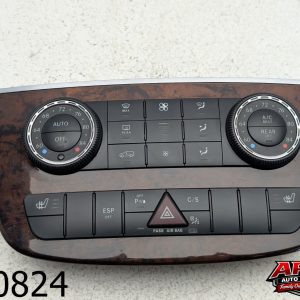 OEM 2010 Mercedes R350 3.5L A/C AC Heater Climate Control Switch Trim Panel