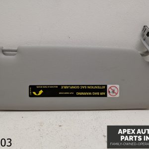 OEM 2006-2008 Audi A4 2.0L LEFT SIDE SUN VISOR ASSEMBLY