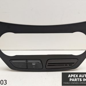 OEM 2013-2016 Ford Escape 2.5L Heat Ac Temp Climate Control Bezel Trim Cover