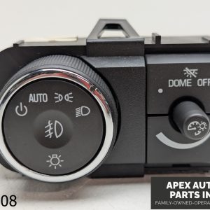 OEM 2011 GMC Acadia 3.6L HEADLIGHT SWITCH DASHBOARD MOUNT w FOG LIGHTS