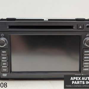 OEM 2011 GMC Acadia 3.6L RADIO AM FM-CD DVD MP3 W/NAVIGATION SYSTEM