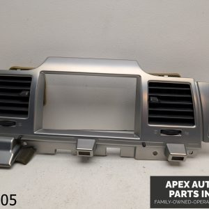OEM 2009-2012 Lincoln MKS 3.7L CENTER RADIO BEZEL TRIM W/VENTS