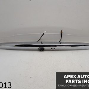 OEM 2009 Infiniti G37 G37x 3.7L TRUNK LID DECKLID License Molding Trim Handle